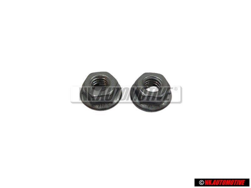 2x Original VW Hexagon Collar Nut - N 90215805