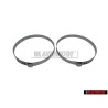 2x Original VW CV Joint Protective Boot Hose Clip - 803407291