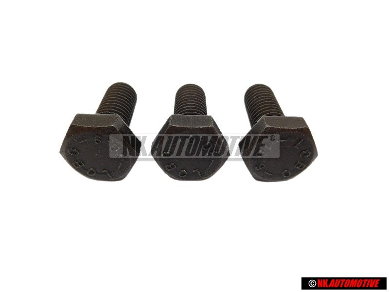 3x Original VW Hexagon Bolt - N0102544, N01025414