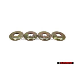 4x Original VW Washer - 861411331