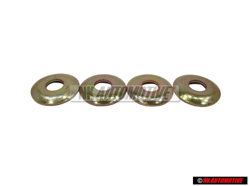4x Original VW Washer - 861411331