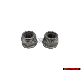 2x Original VW Hexagon Nut Self Locking - N90635001