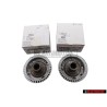 2x Original VW Wheel Hub With Rotor - 357407613B