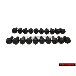 20x Original VW Hex Collared Bolt - N 90008401