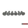 6x Original VW Hexagon Bolt M6x15 - N 01021527