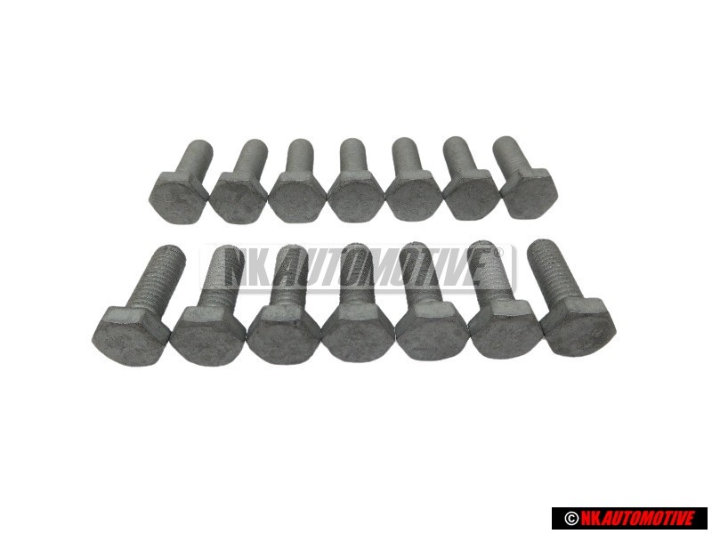 14x Original VW Hexagon Bolt - N 01021612