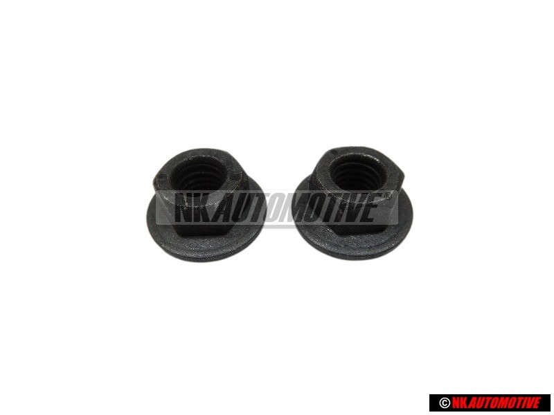 2x Original VW Hexagon Collar Nut - N 90175203