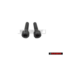 2x Original VW Socket Head Bolt With Hexagon Socket Head - N 0147053