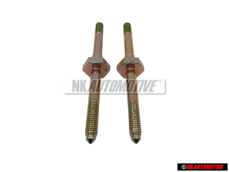 2x Original VW Stud With Hex Hd - 037260821
