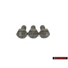 3x Original VW Hexagon Bolt M6x12 - N 01021226
