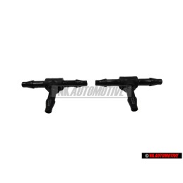 2x Original VW T-Piece - 2D0129737A