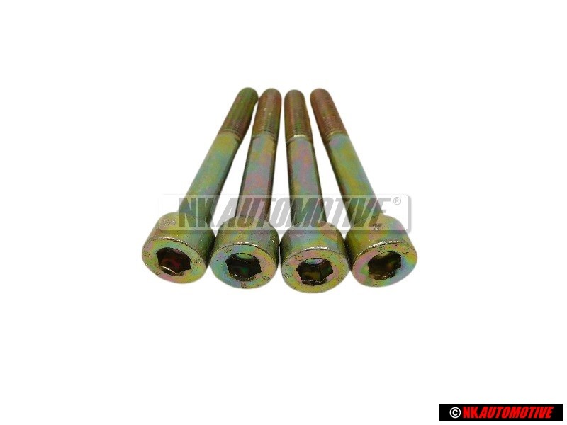 4x Original VW Hexagon Socket Head Bolt M8x65 - N 0147112