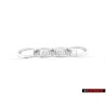 Original Audi Rings Rear Boot Badge Emblem Chrome - 8Z0853742 2ZZ