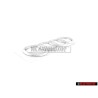 Original Audi Rings Rear Boot Badge Emblem Chrome - 8Z0853742 2ZZ