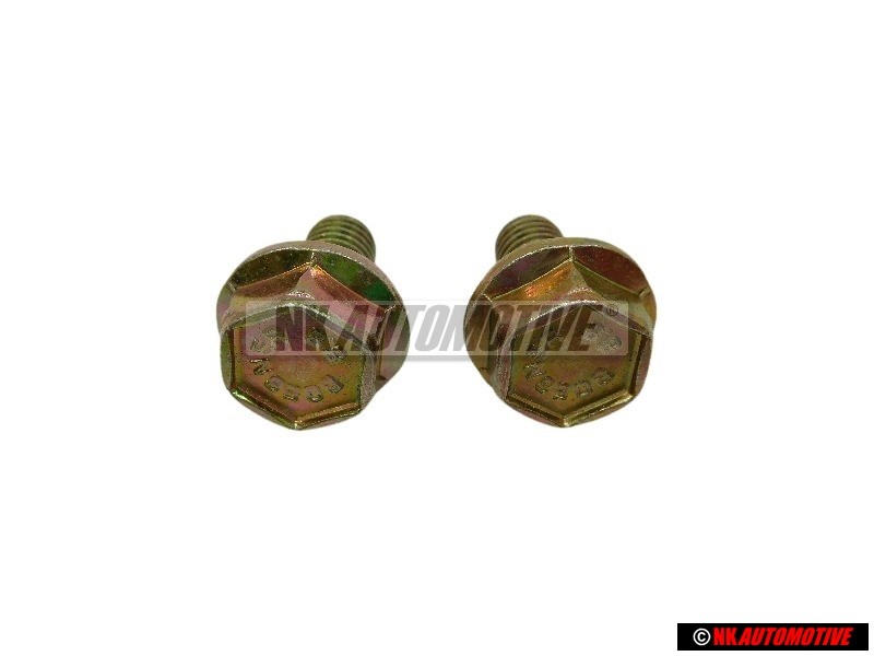 2x Original VW Hex Collared Bolt - N 90328504