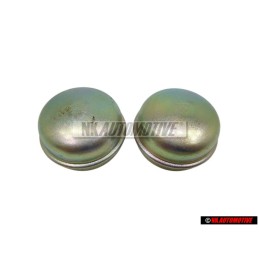 2x Original VW Rear Wheel Bearing Dust Cap - 823501249