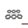 6x Original VW Hexagon Nut - N 10328602