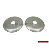 2x Original VW Rear Suspension Upper Mount Nut Cup Washer - 191512337