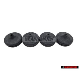 4x Original VW Brake Line Grommet - 803611751