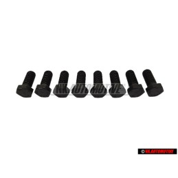 8x Original VW Rear Brake Disc or Drum Plate Hexagon Bolt - N 90369801