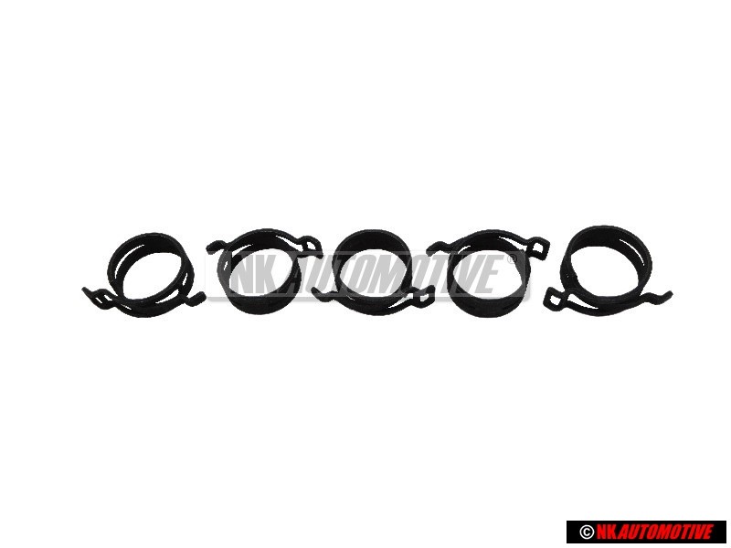 5x Original VW Spring Band Clamp - N 0164041