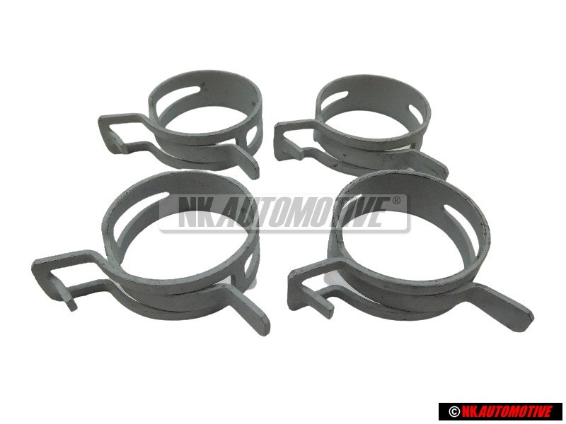 4x Original VW Spring Band Clamp - N 0164101