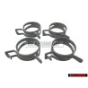 4x Original VW Spring Band Clamp - N 0164101