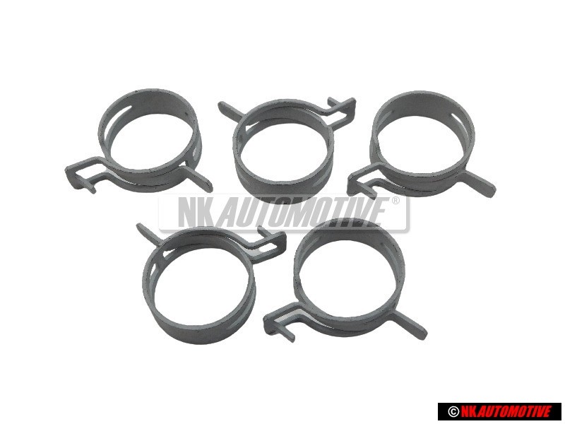5x Original VW Spring Band Clamp - N 0164101