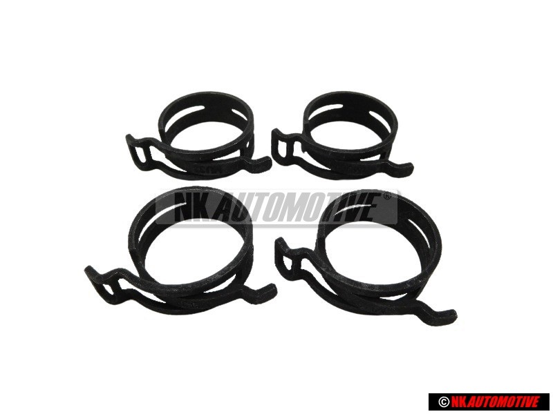 4x Original VW Spring Band Clamp - N 0164041