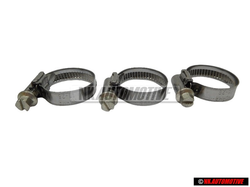 3x Original VW Clamp 16-28x9x0.5 - N 90561801