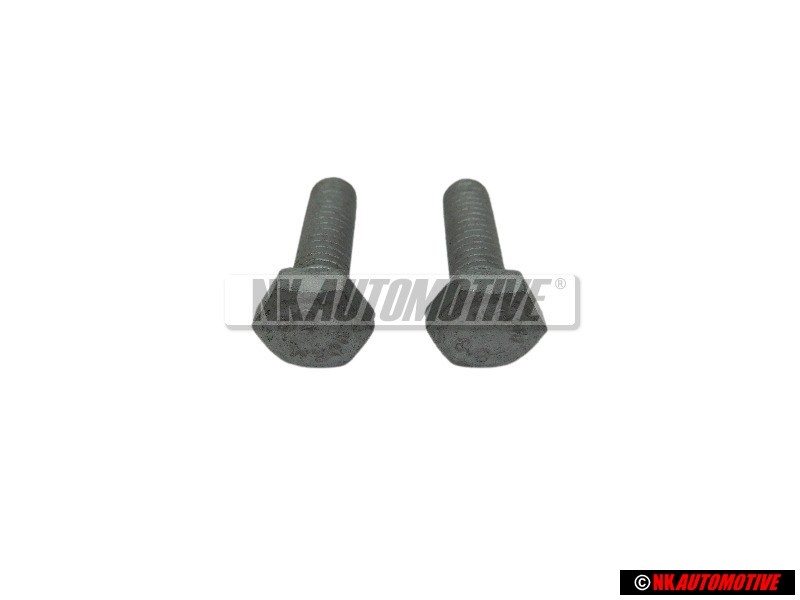 2x Original VW Hexagon Bolt M6x20 - N 01021710