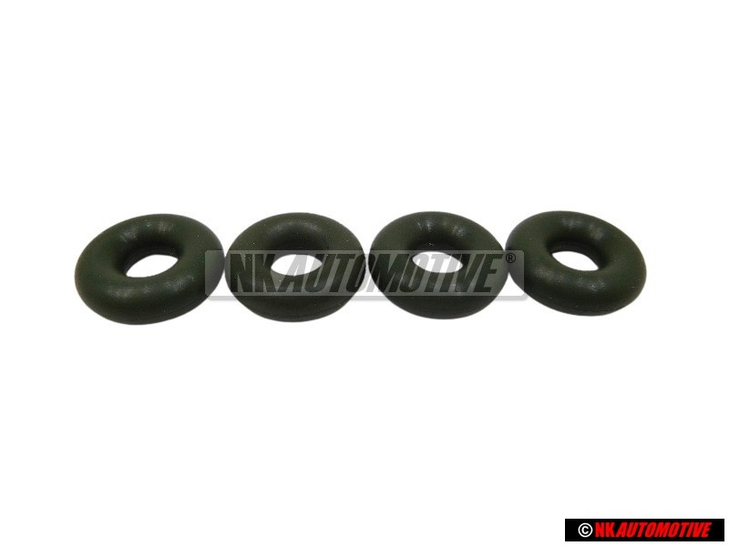 4x Original VW Fuel Injector Seal O ring - 034133557E