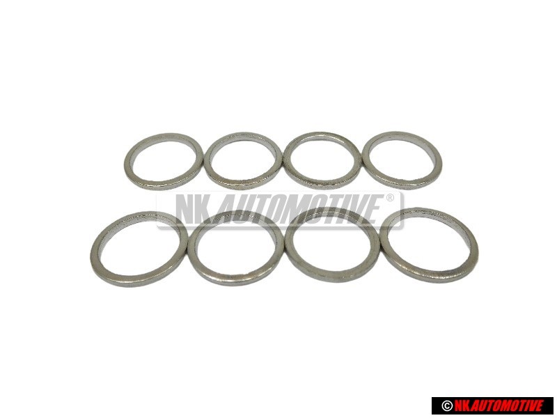 8x Original VW O-ring Sealing Washer 12x15, 5x1.5 - N 0138128