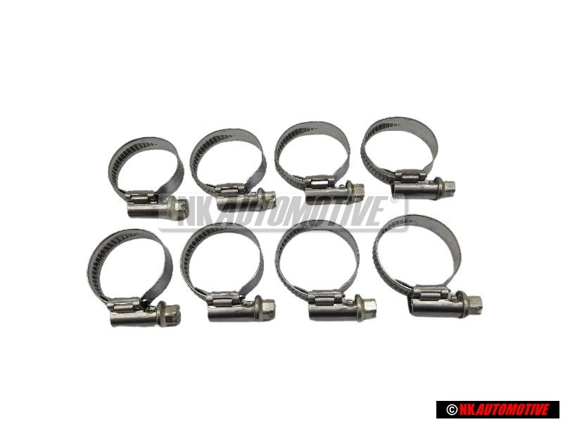 8x Original VW Clamp 16-28x9x0.5 - N 90561801