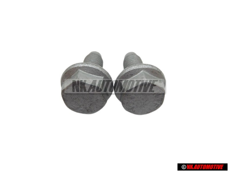 2x Original VW Hexagon Collared Bolt M8x20 - N 01953310