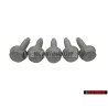 5x Original VW Hex Collared Bolt - N 10240001