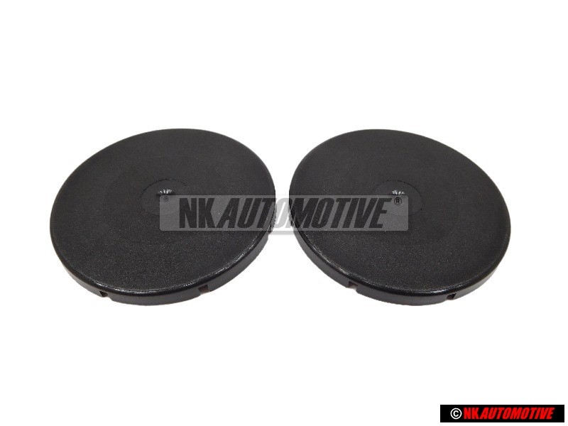 2x Original VW Poly V Belt Pulley Protective Cap - 037145291