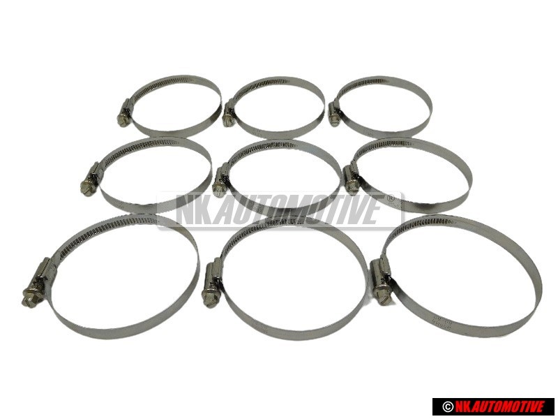 9x Original VW Clamp - N 0245226