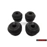 4x Original VW Cross Member Engine Carrier Rubber Mount Bush - 191199233