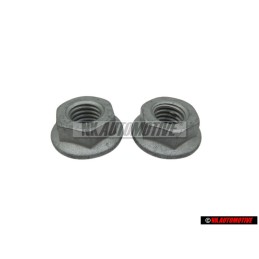 2x Original VW Hexagon Collar Nut - N 90229102