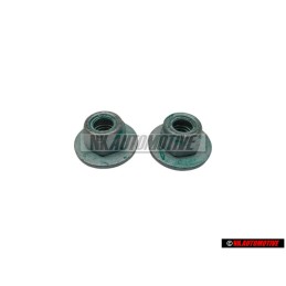 2x Original VW Hex Nut Self Locking With Washer - N 90286703