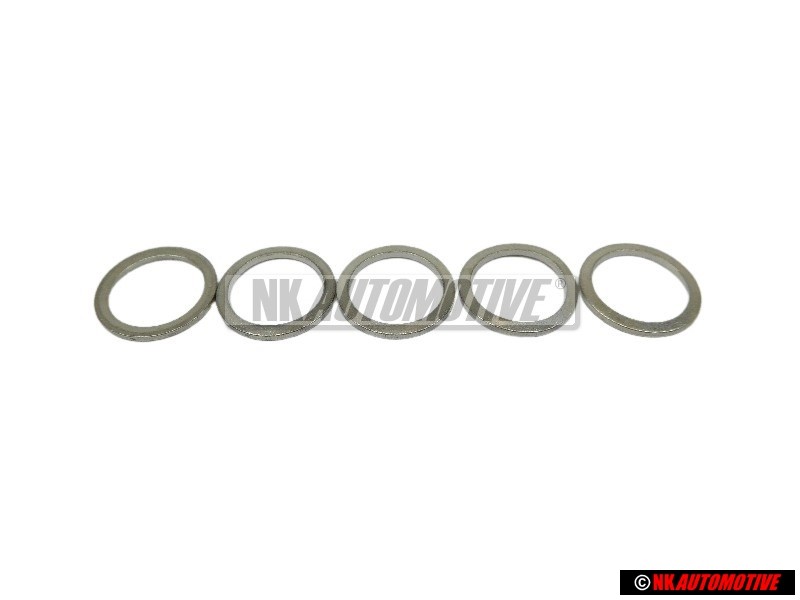 5x Original VW O-ring Sealing Washer 10x13.5 - N 0138115