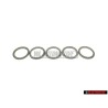 5x Original VW O-ring Sealing Washer 10x13.5 - N 0138115