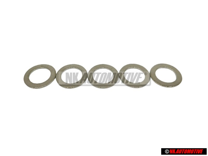 5x Original VW O-ring Sealing Washer 10x16 - N 0138085