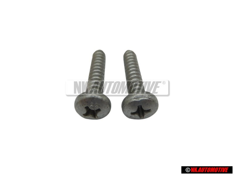 2x Original VW Oval Head Panel Screw - N 0139729