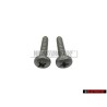 2x Original VW Oval Head Panel Screw - N 0139729