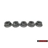 5x Original VW Hexagon Collar Nut M5 - N 10017304
