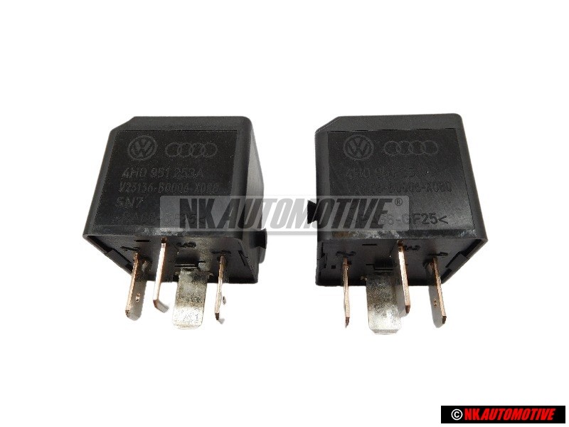 2x Original VW Contact Close Relay - 8K0951253