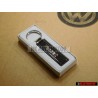 Original VW Key Fob Silver Black - 000087010NYPN