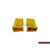2x Original VW Flat Connector Housing - 161971988C